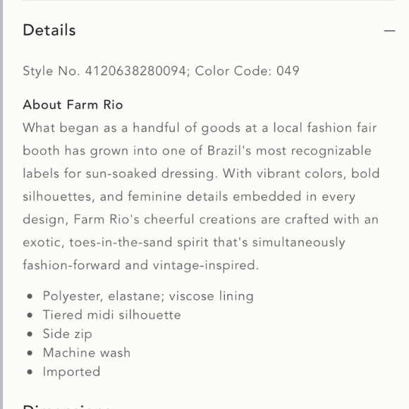 NWT• Farm Rio tiered floral skirt 🌺 - Picture 6 of 9